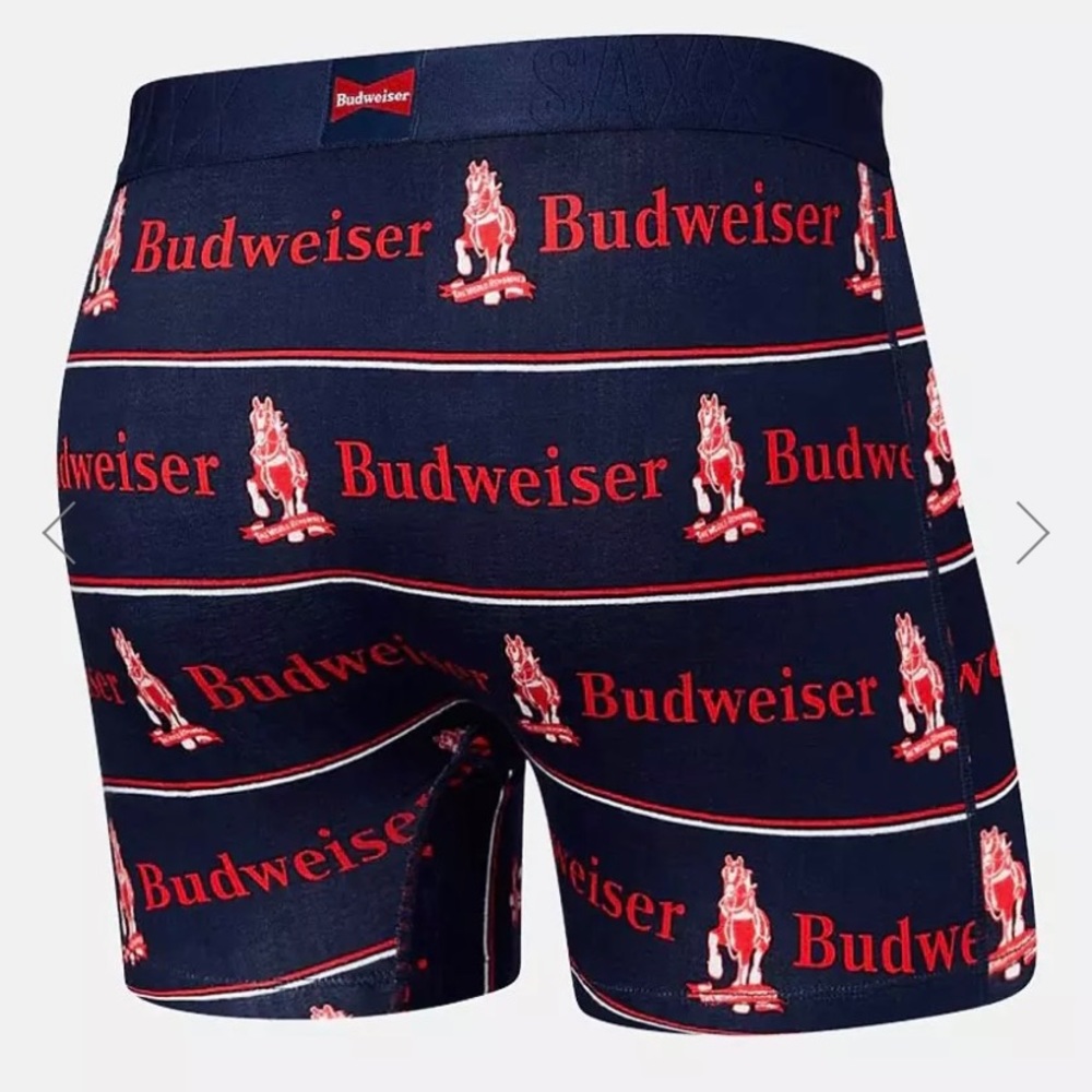 SAXX DropTemp™ Cooling Cotton Boxer Briefs. Size XL